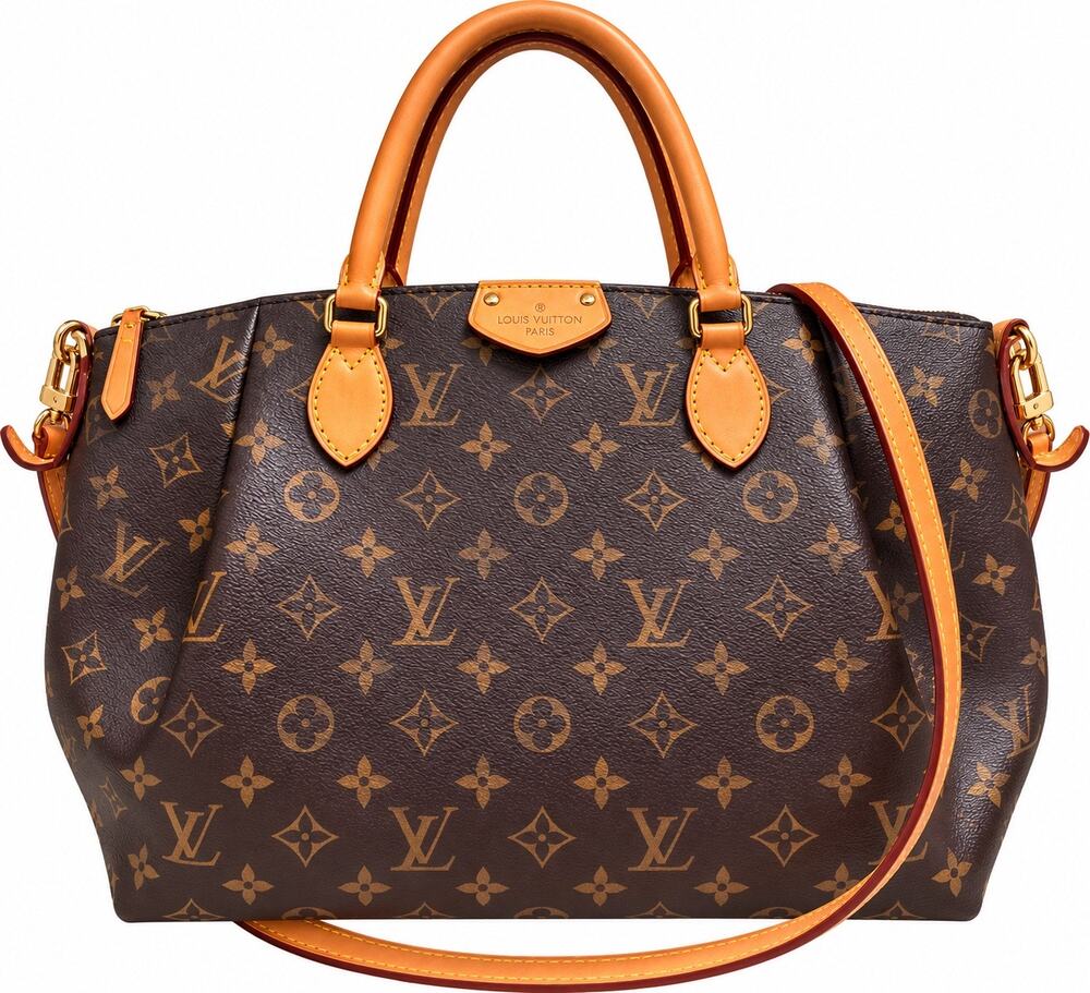 Louis Vuitton Turenne MM with Dust Bag Monogram, Shoulder Strap  M48814